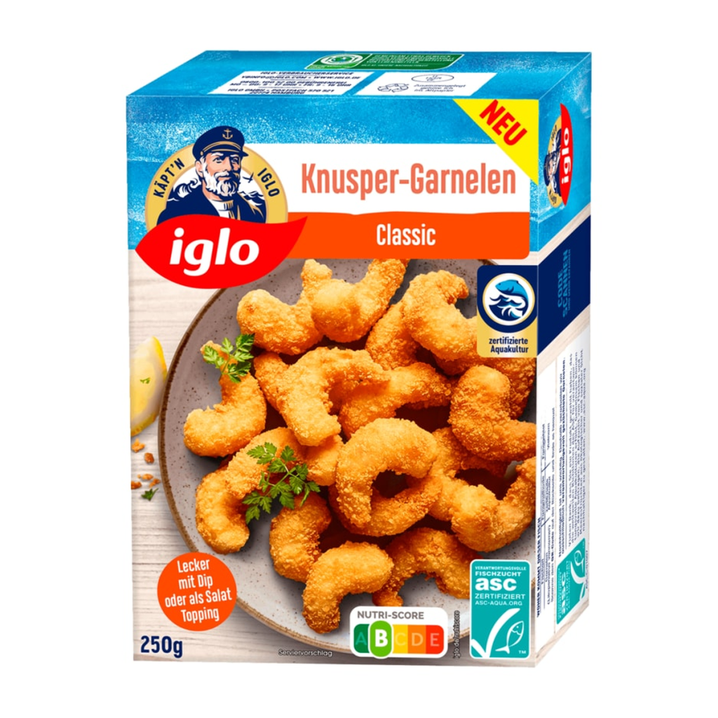 ASC Iglo Knusper-Garnelen 250g