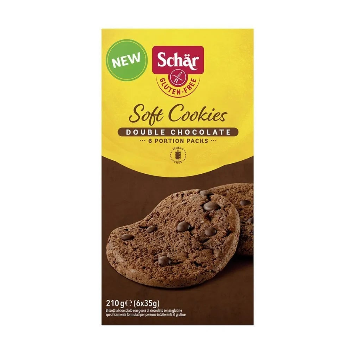 Schär Soft Cookie Double Chocolate 210g