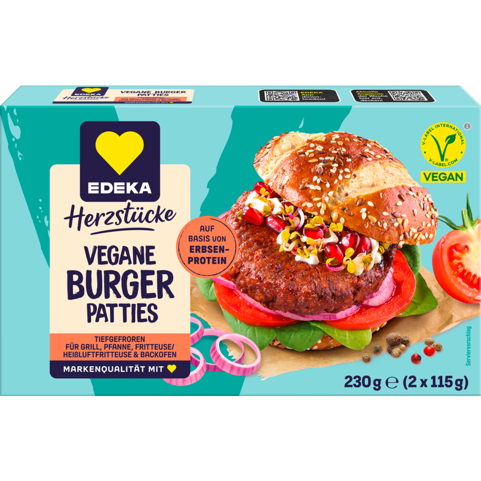 EDEKA My Veggie Vegane Burger Patties 230g