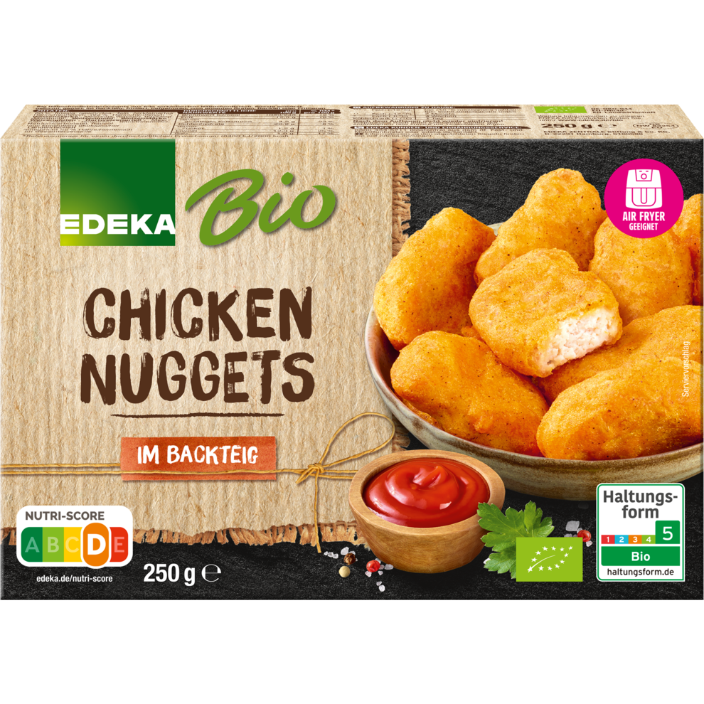 Bio EDEKA Chicken Nuggets im Backteig 250g