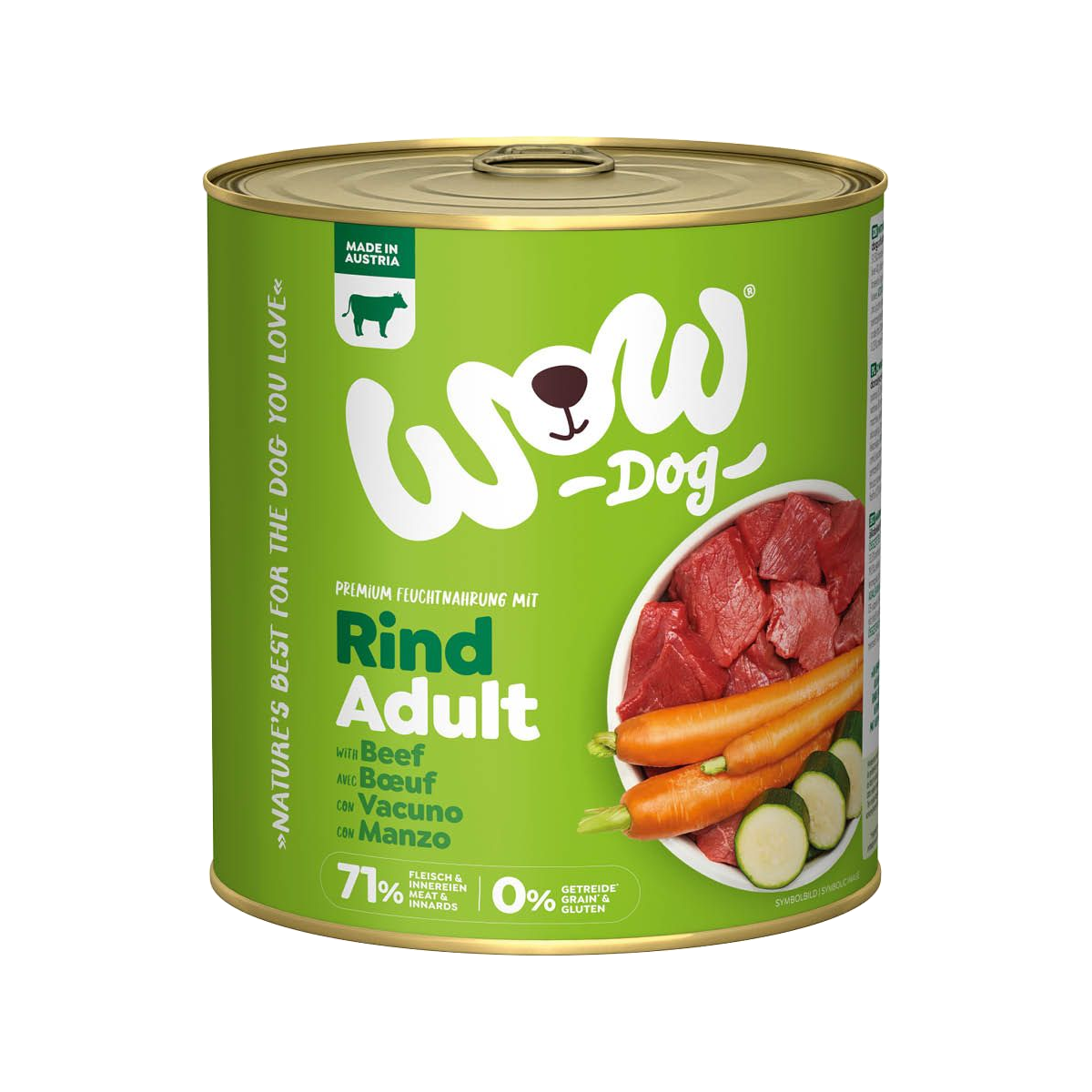WOW Для взрослых животных дичь 400g