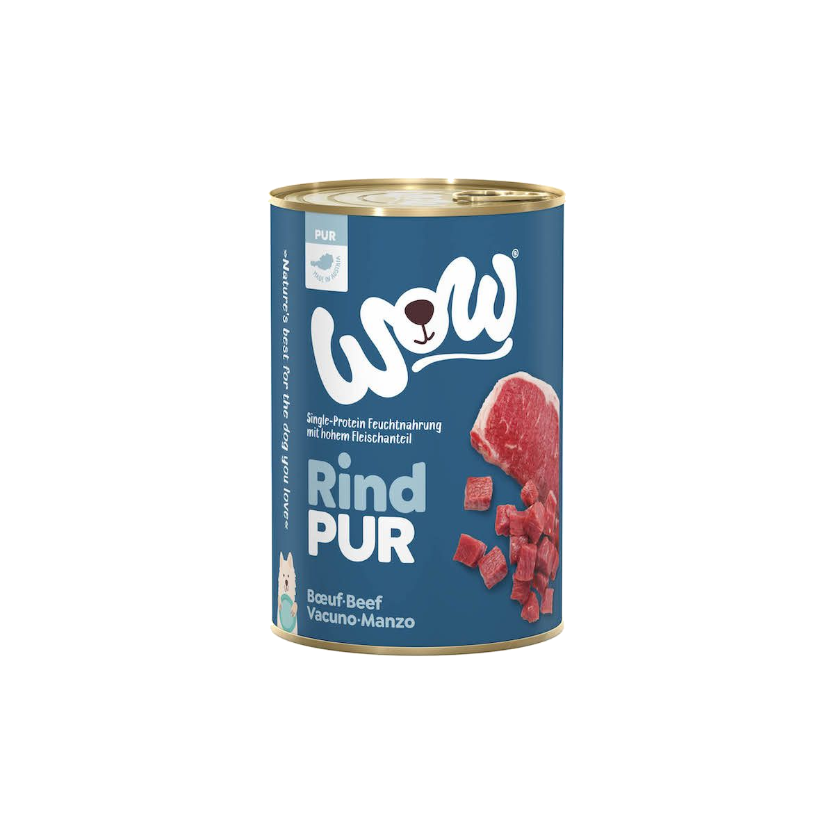 WOW Чистый говядина 400g