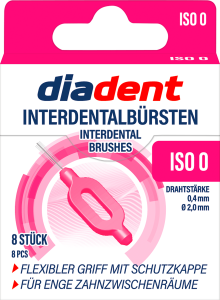 Diadent Interdentalbürsten ISO 0 pink 8ST