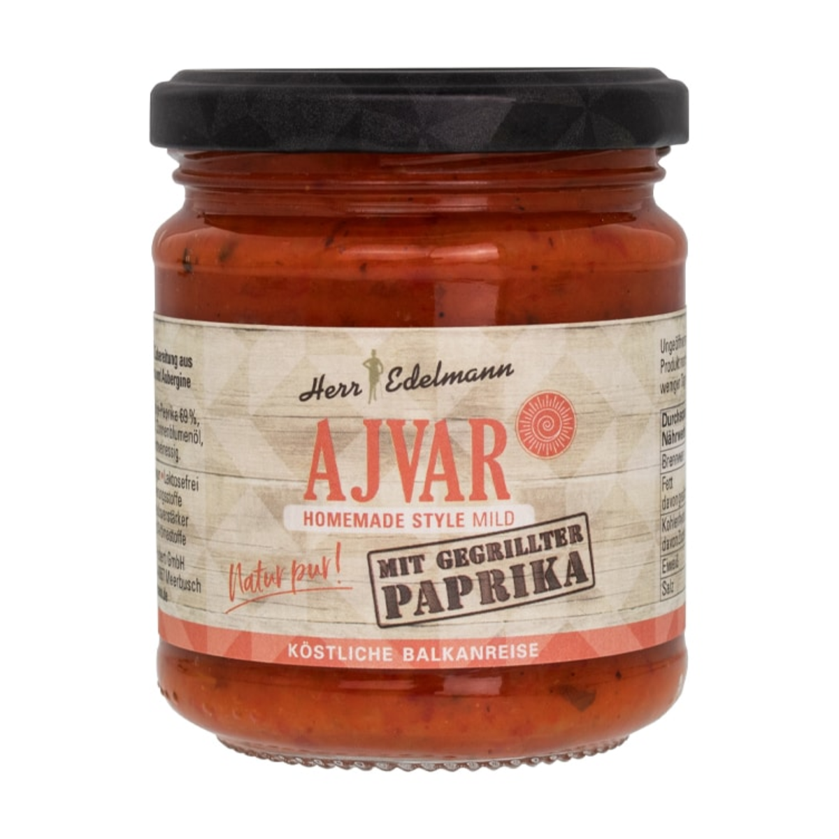 Herr Edelmann Ajvar mild 195g