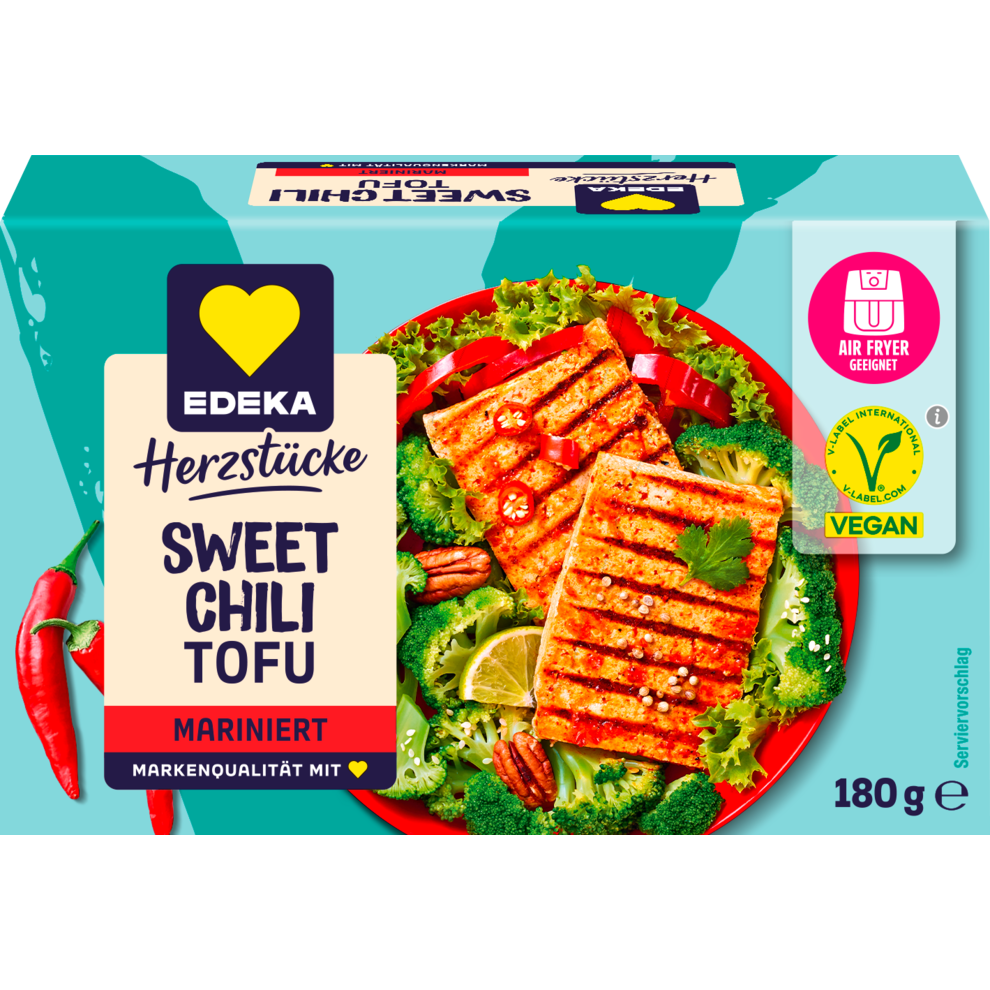 EDEKA My Veggie Veganer Grill&Pfannentofu Sweet-Chili 180g