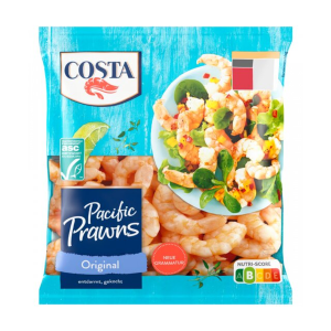 ASC Costa Pacific Prawns 215g