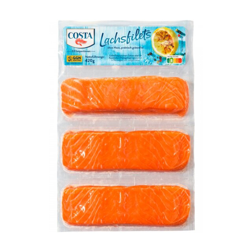 Costa Lachsfilets 3x140g