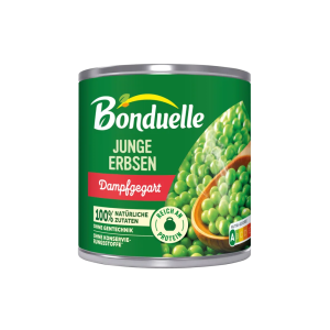 Bonduelle Junge Erbsen dampfgegart 305g