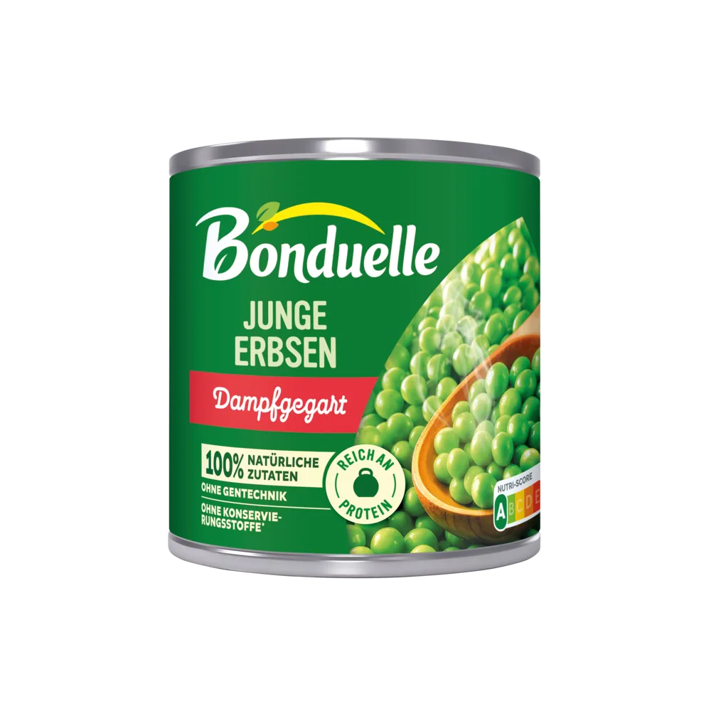 Bonduelle Junge Erbsen dampfgegart 305g
