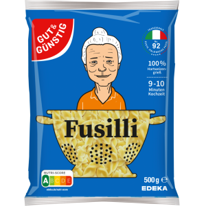 GUT&GÜNSTIG Фузилли 500g
