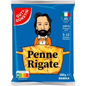 GUT&GÜNSTIG Penne Rigate 500g