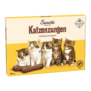 Sarotti Katzenzungen Vollmilch 100g