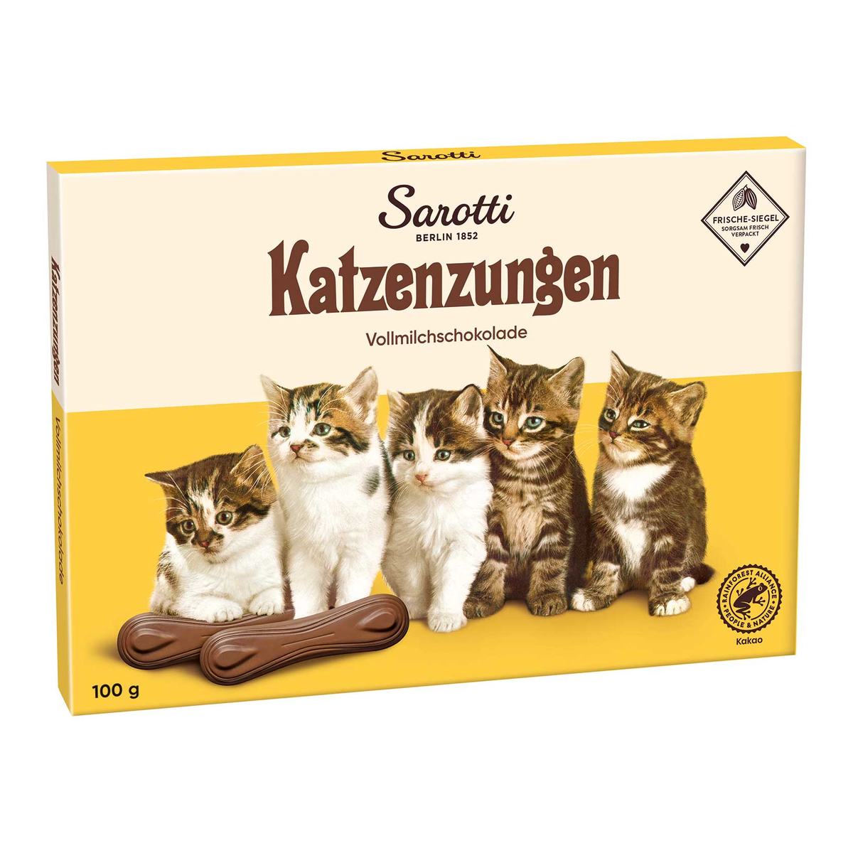 Sarotti Katzenzungen Vollmilch 100g