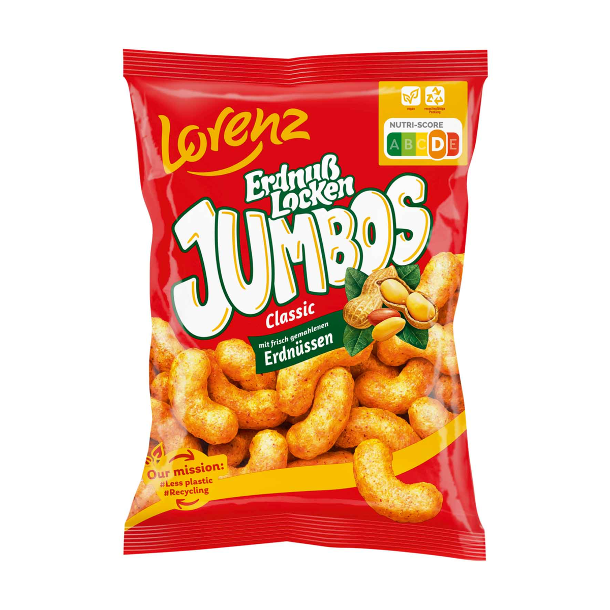 Erdnußlocken Jumbos 150g