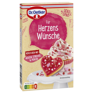 Dr.Oetker Für Herzens Wünsche Herzchen Mix 60g