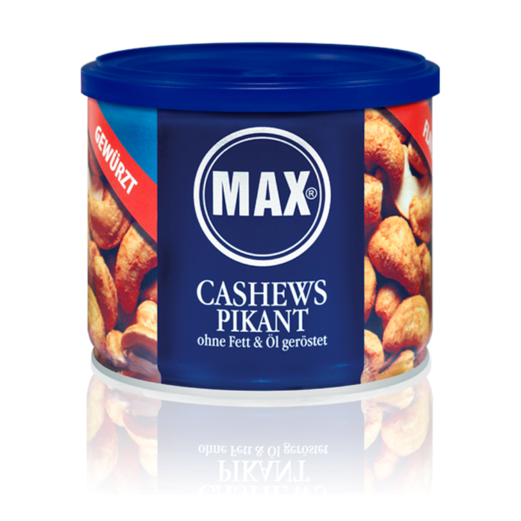 MAX Cashew pikant gewürzt 225g