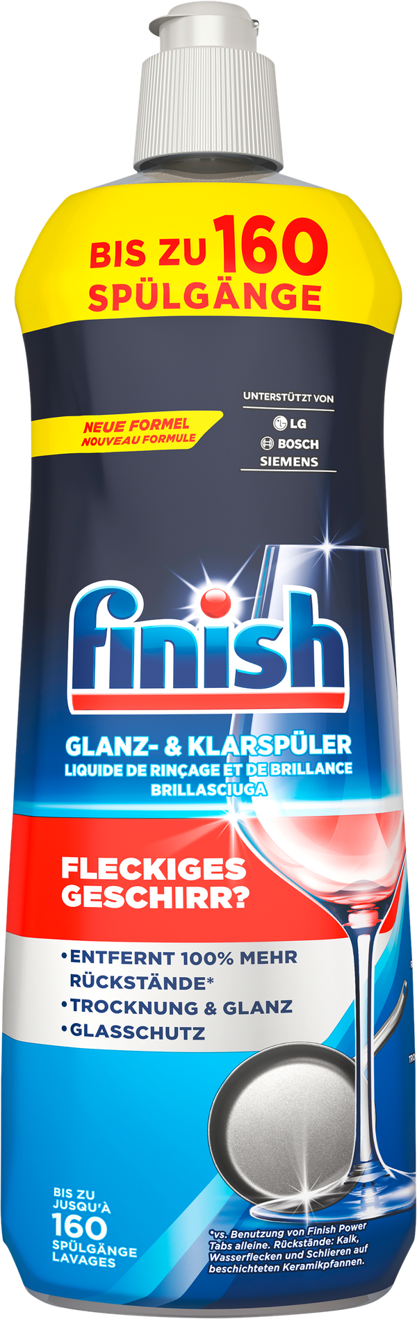 Finish Glanz- und Klarspüler Regular XL-Pack 800ml