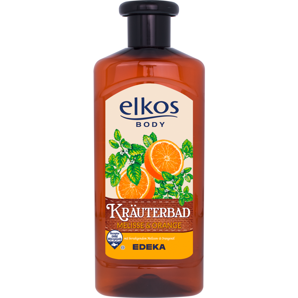 EDEKA elkos Kräuterbad Melisse&Orange 500ml
