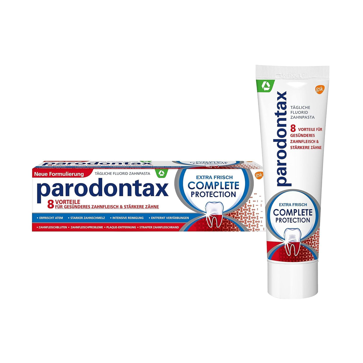 Parodontax Complete Protection Extra Frisch Zahncreme 75ml