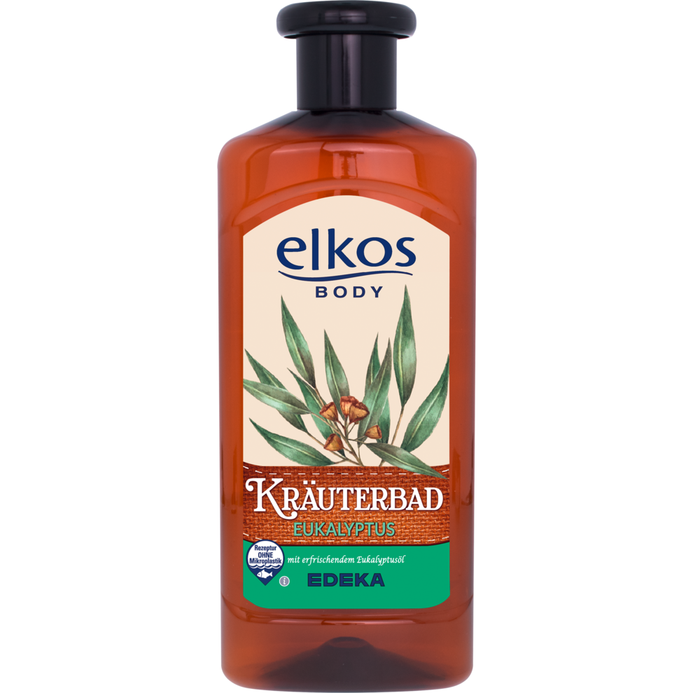 EDEKA elkos Kräuterbad Eukalyptus 500ml
