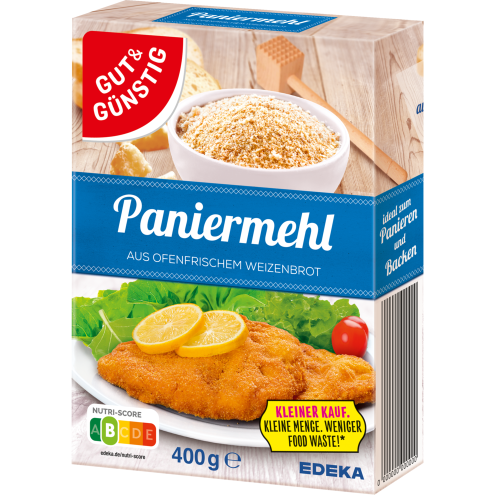 GUT&GÜNSTIG Paniermehl kleiner Kauf 400g