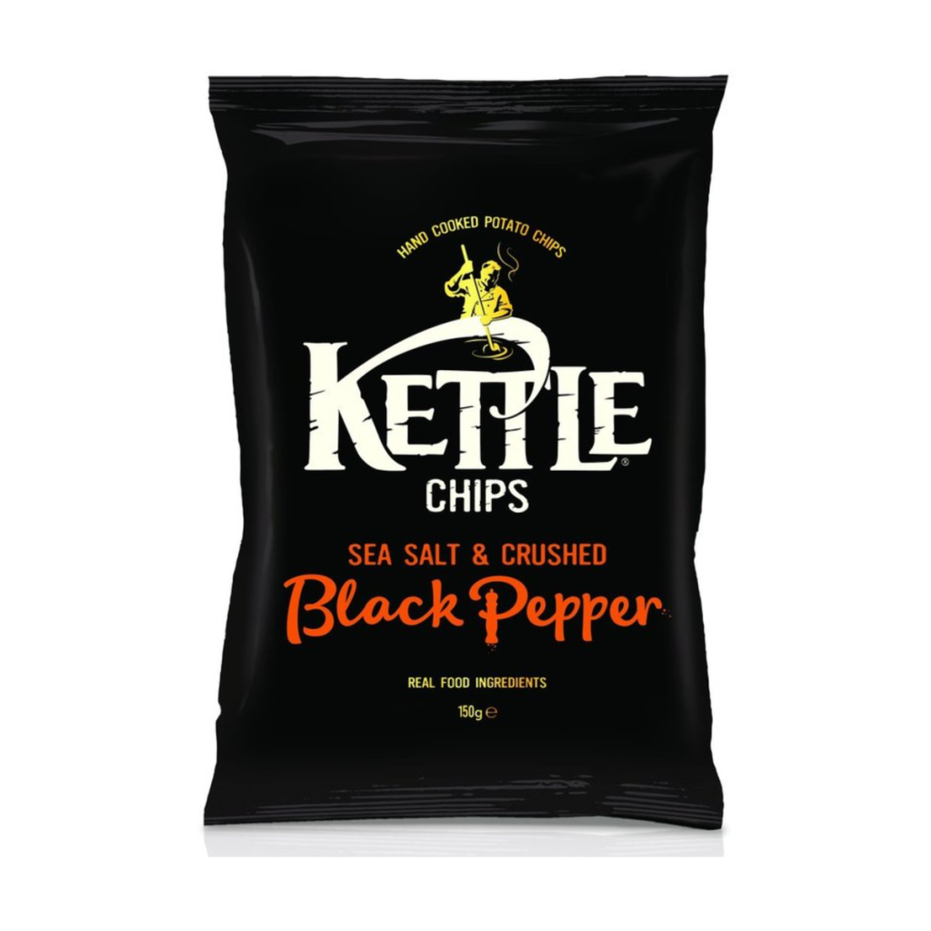 Kettle Chips crush black Pepper 130g