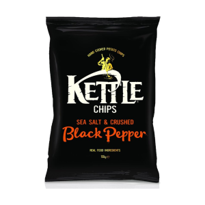 Kettle Chips crush black Pepper 130g