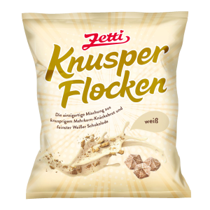 Zetti Knusperflocken weiße Schokolade 120g