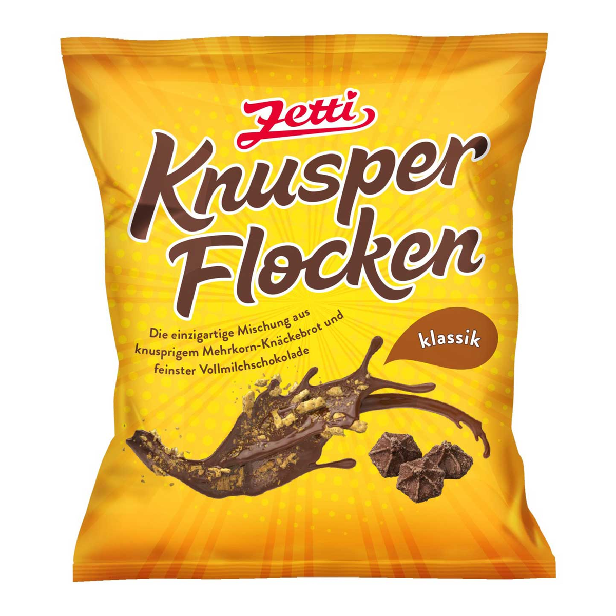 Zetti Knusperflocken Vollmilch 130g