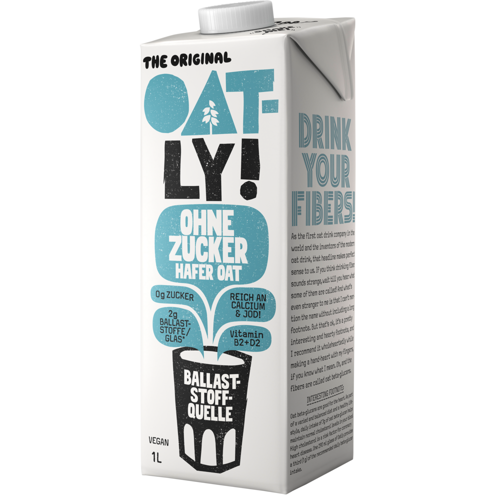 Oatly Haferdrink No Sugars ungekühlt 1l