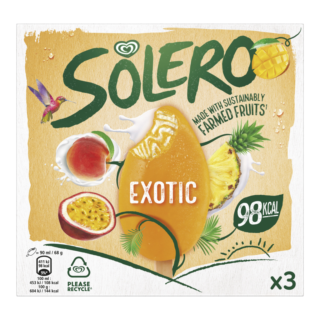 Langnese Solero Exotic 3ST 270ml