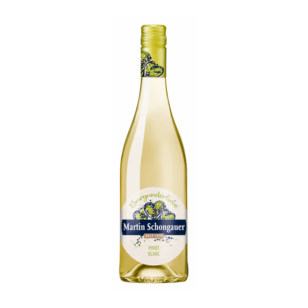 Martin Schongauer Burgunderliebe Pinot Blanc halbtrocken 0,75l