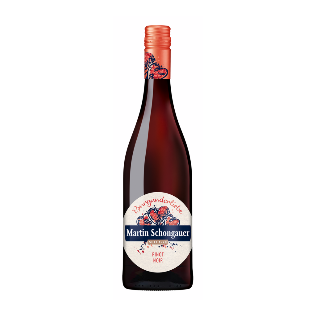 Martin Schongauer Burgunderliebe Pinot Noir halbtrocken 0,75l