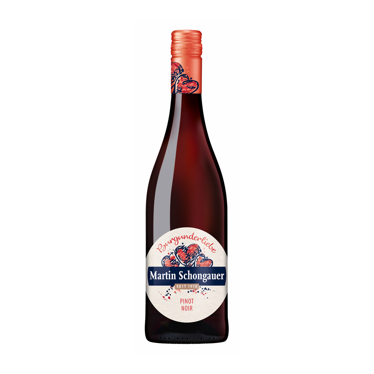 Martin Schongauer Burgunderliebe Pinot Noir halbtrocken 0,75l