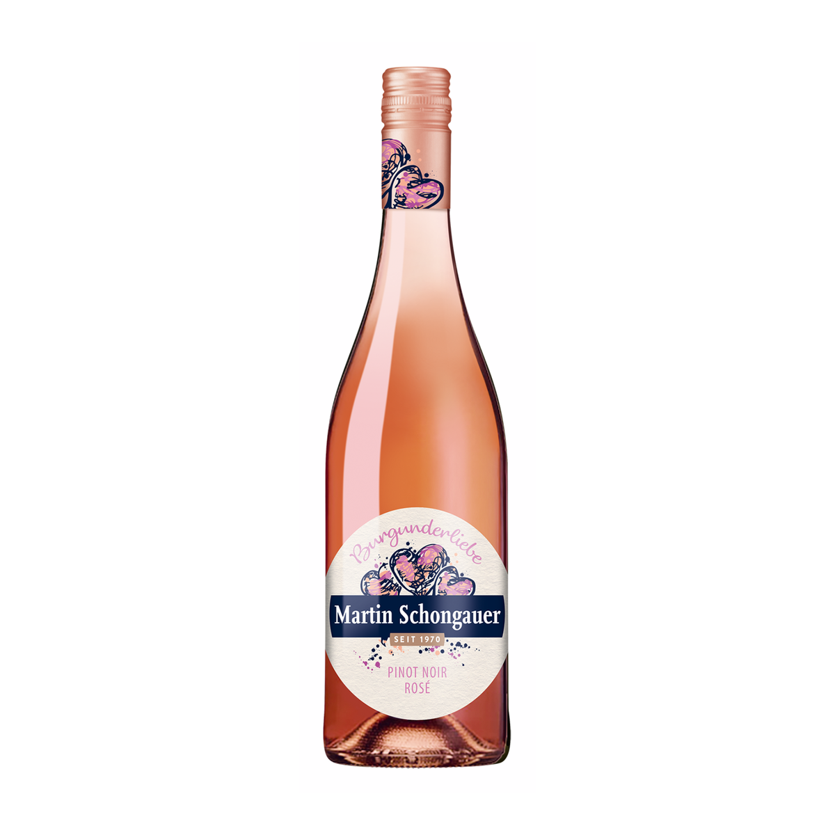 Martin Schongauer Burgunderliebe Pinot Noir Rose halbtrocken 0,75l