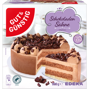 GUT&GÜNSTIG Schoko-Sahne Torte 800g