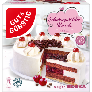GUT&GÜNSTIG Schwarzwälder Kirsch Torte 800g