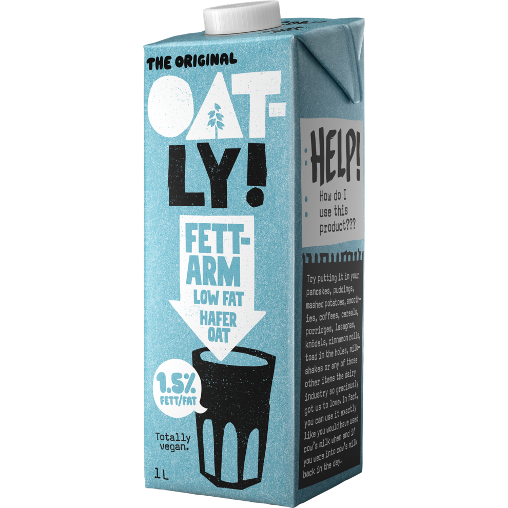 Oatly Haferdrink Fettarm 1l