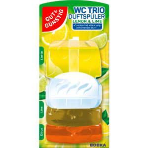 GUT&GÜNSTIG WC Duftspüler Lemon Mix 3x55ml