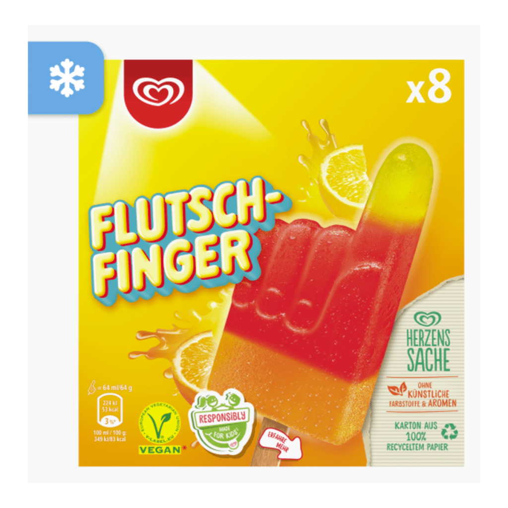 Langnese Flutschfinger 8ST 512ml