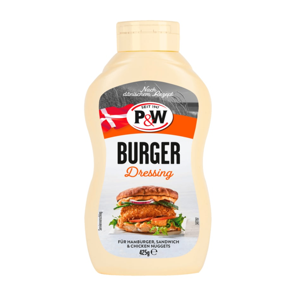 P&W Burger Dressing 425g