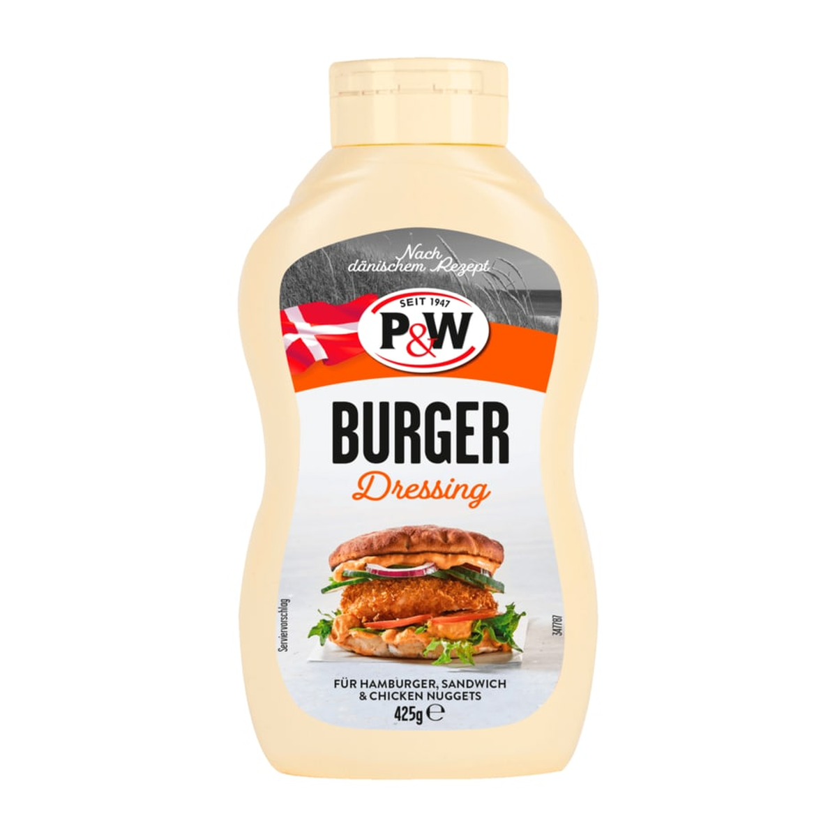 P&W Burger Dressing 425g