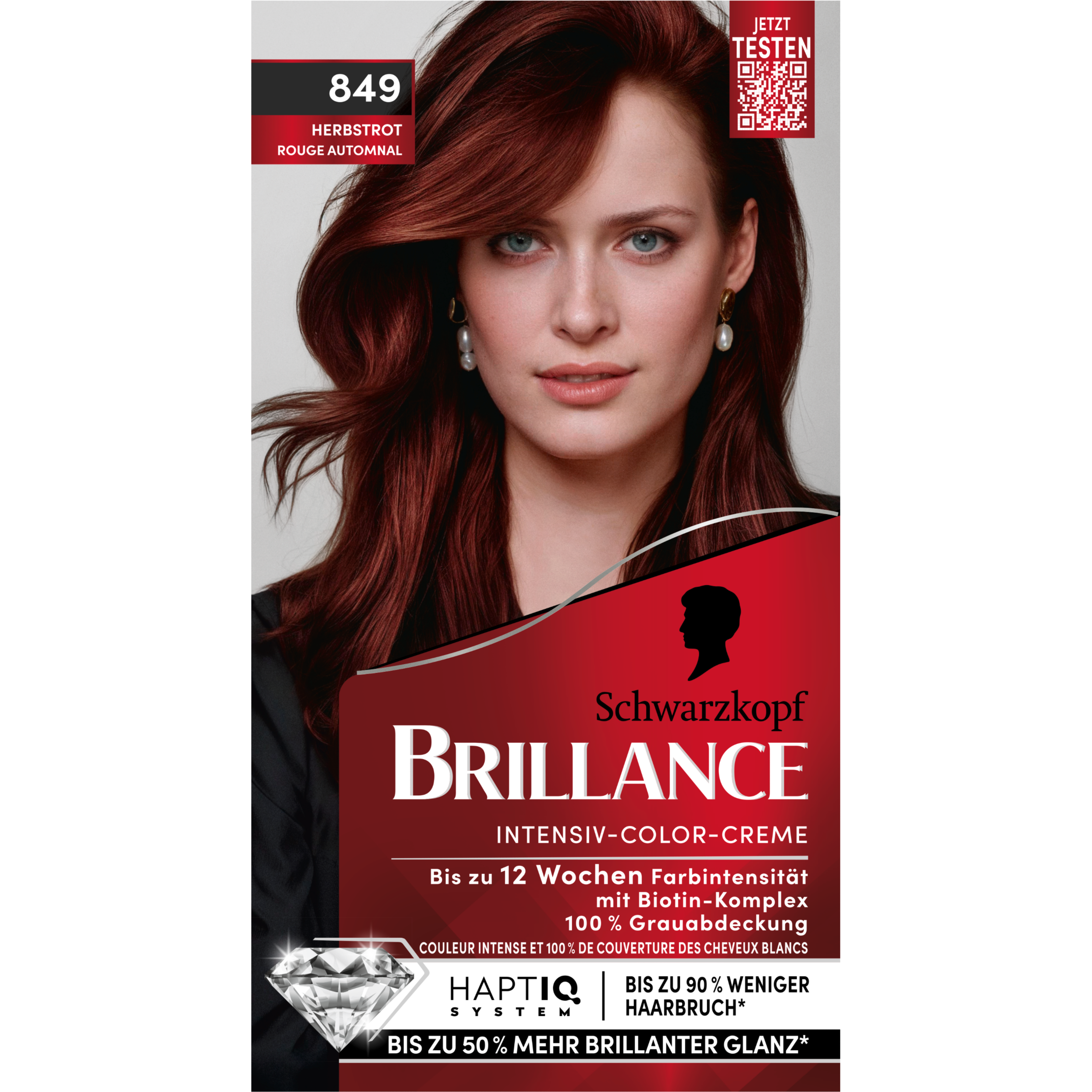 Brillance Intensiv-Color-Creme 849 herbstrot