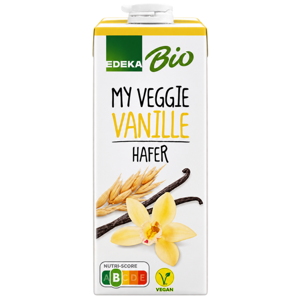 Bio EDEKA My вегетарианский веганский овёс напиток ваниль 1l