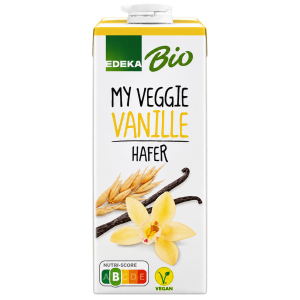 Bio EDEKA My вегетарианский веганский овёс напиток ваниль 1l