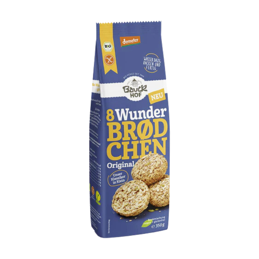 Demeter Bauck Mühle Wunderbrödchen Original 350g