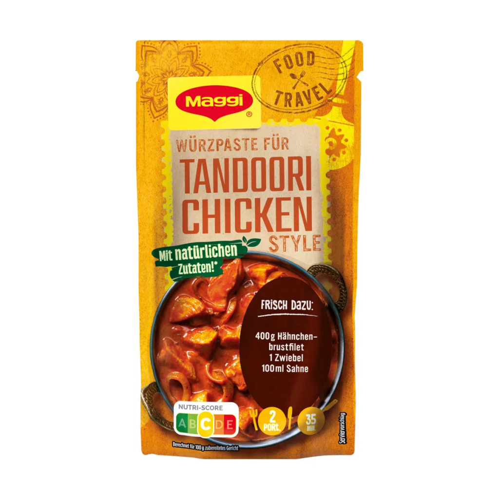 Maggi Food Travel Paste für Tandoori Style 65g