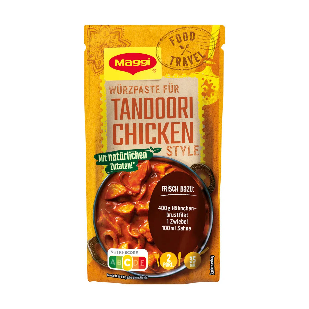Maggi Food Travel Paste für Tandoori Style 65g