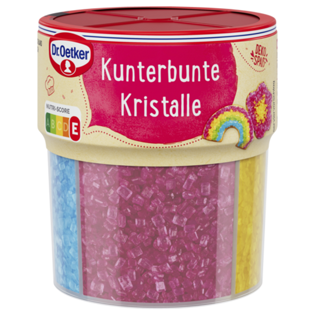 Dr.Oetker Kunterbunte Kristalle 100g