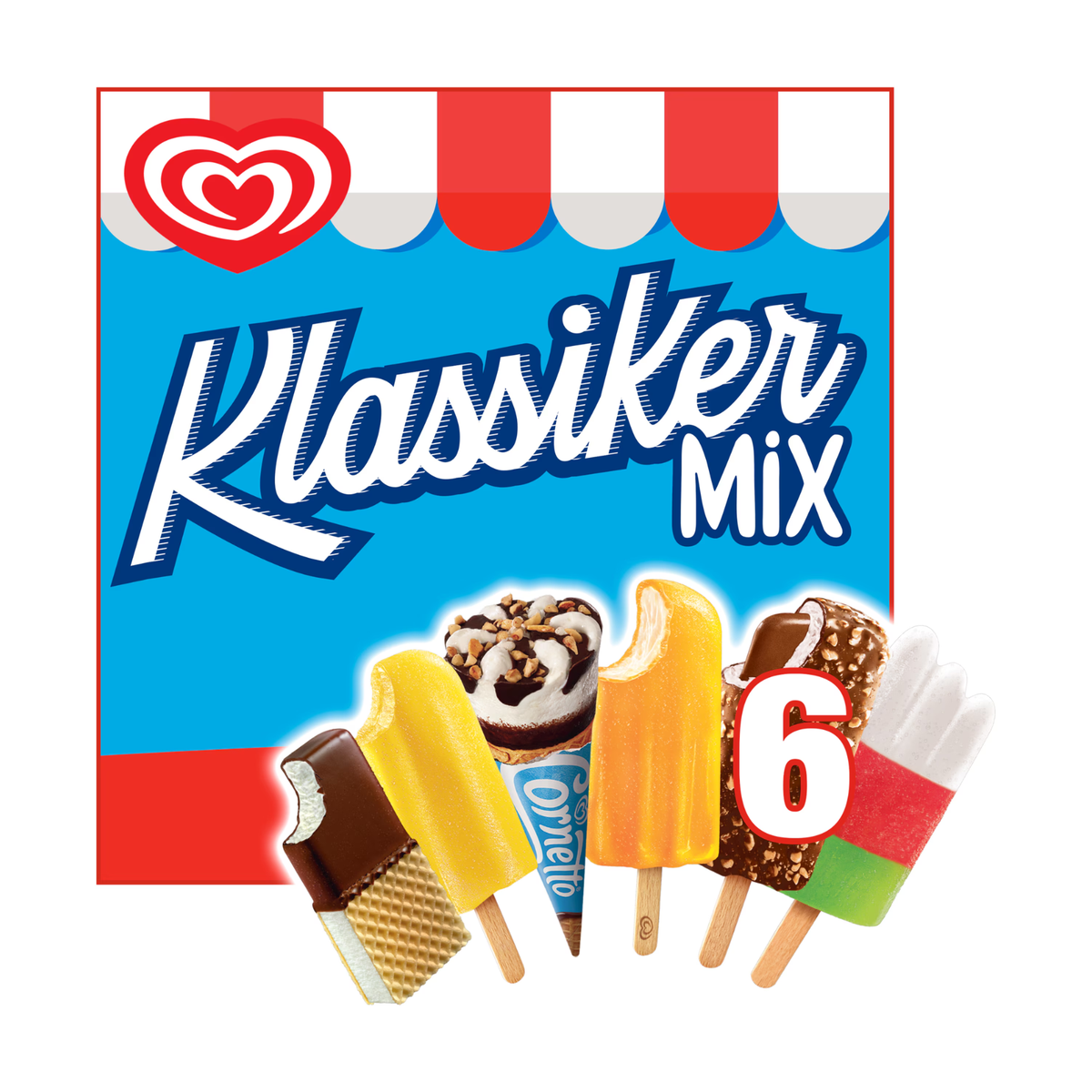 Langnese Klassiker Mix 482ml